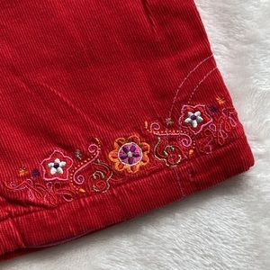 😍Vintage Embroidered Corduroy Pants